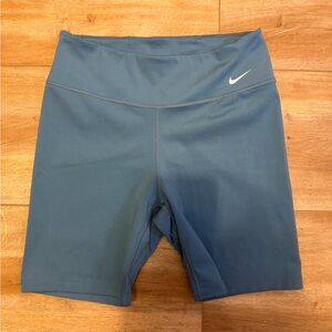Nike Women's Blue Bike Shorts